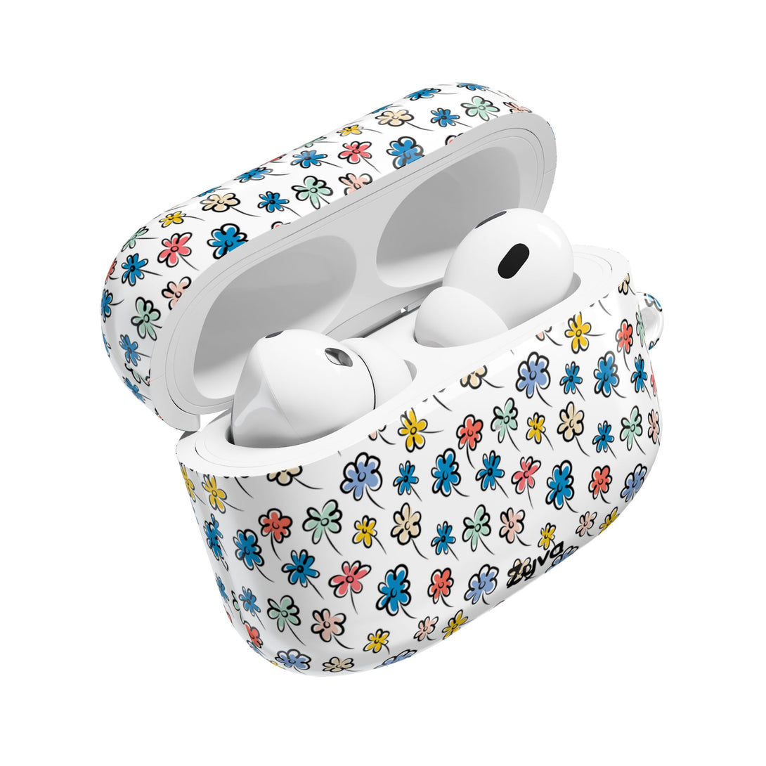 Sunny Scribbles AirPod Case