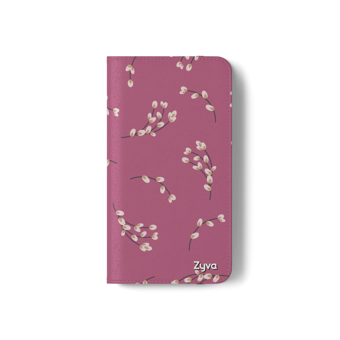 Blush Bloom Phone Folio Case