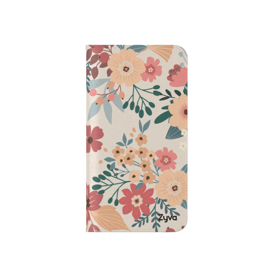 Vintage Bloom Phone Folio Case