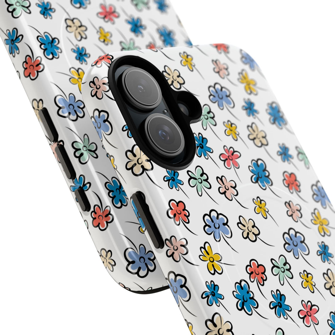 Sunny Scribbles iPhone MagSafe Case