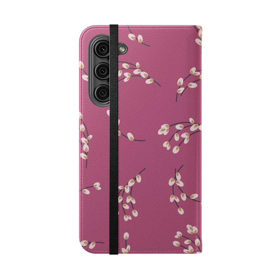 Blush Bloom Phone Folio Case
