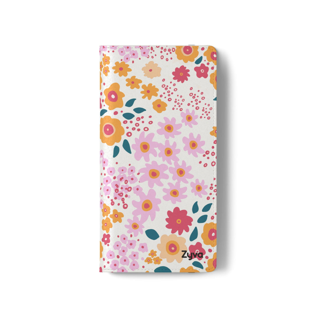 Floral Confetti Phone Folio Case