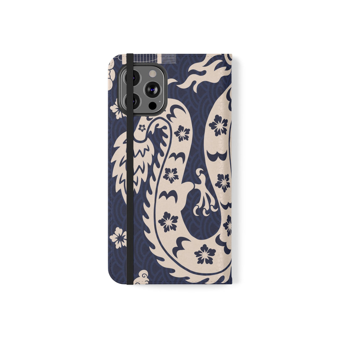 Sakura Serpent Phone Folio Case