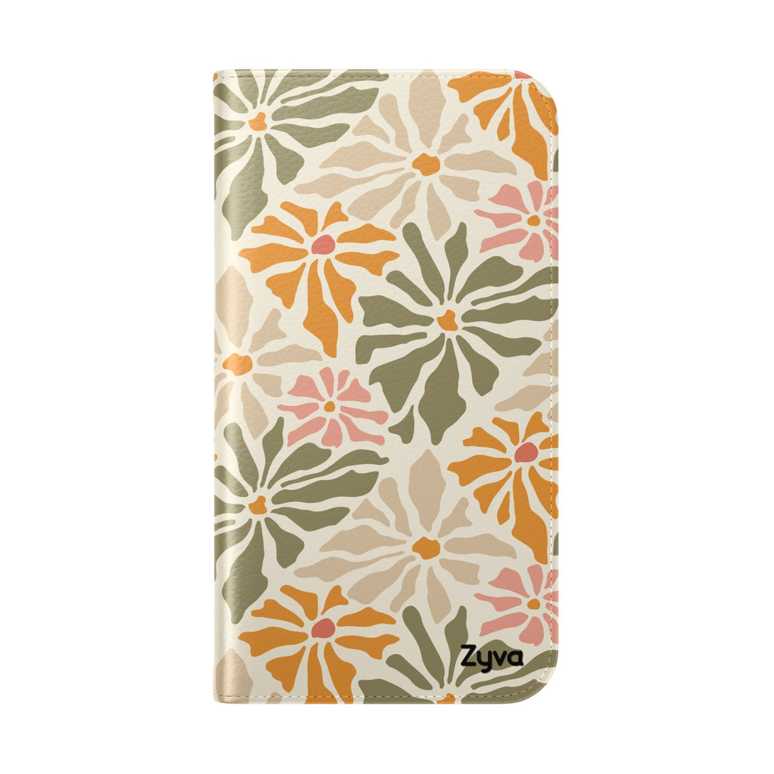 Harvest Bloom Phone Folio Case