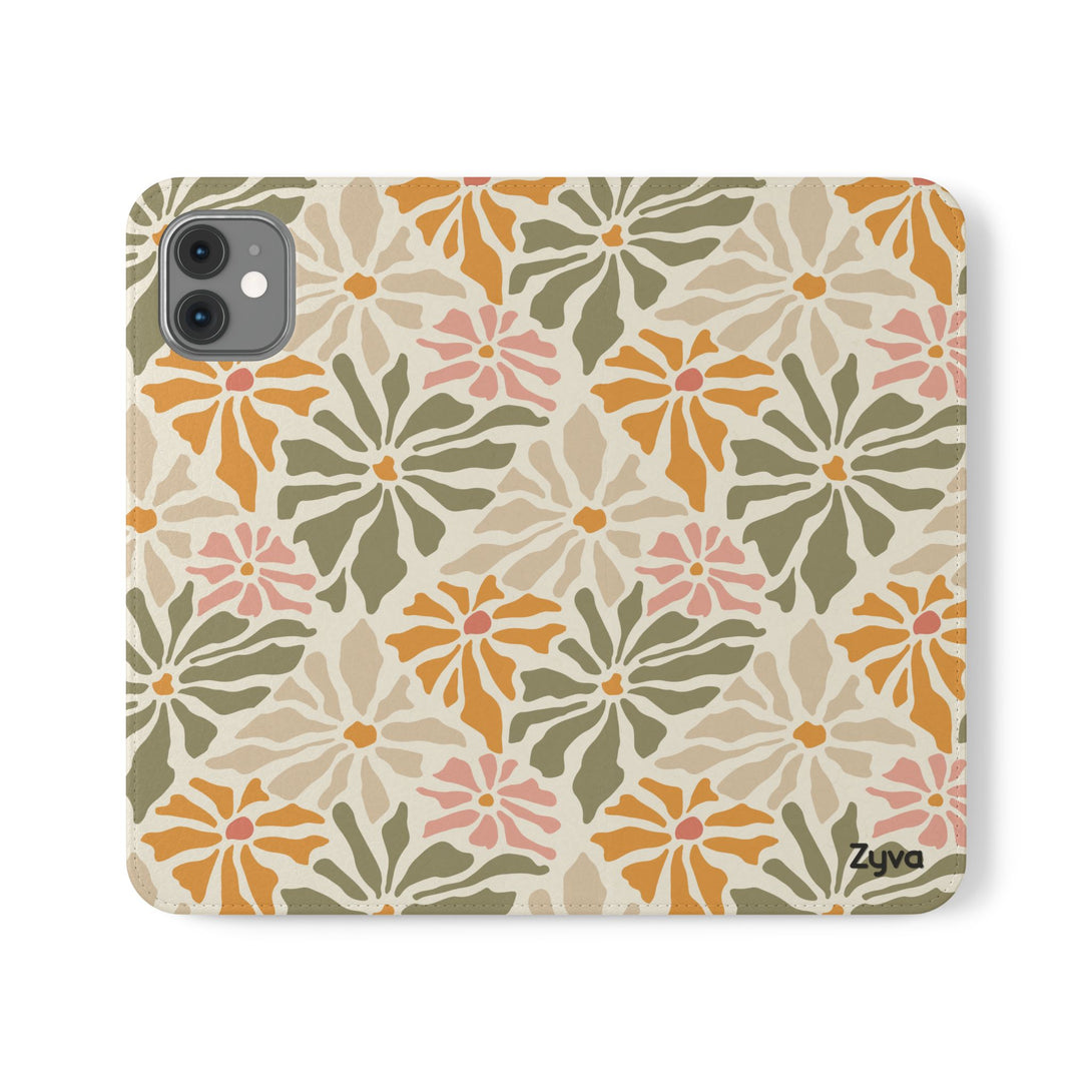 Harvest Bloom Phone Folio Case