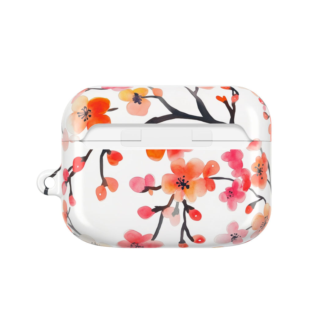 Red Florals AirPod Case