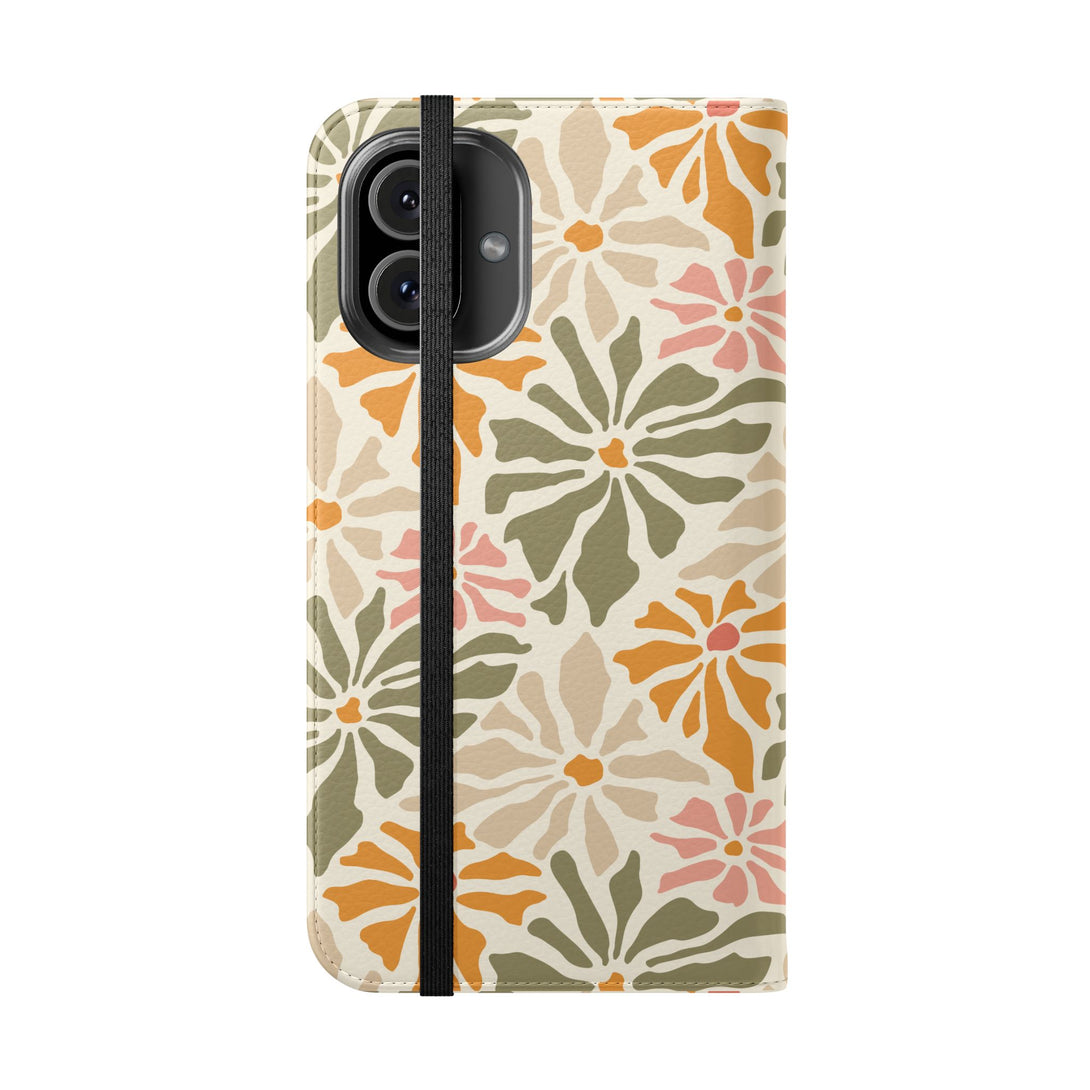 Harvest Bloom Phone Folio Case