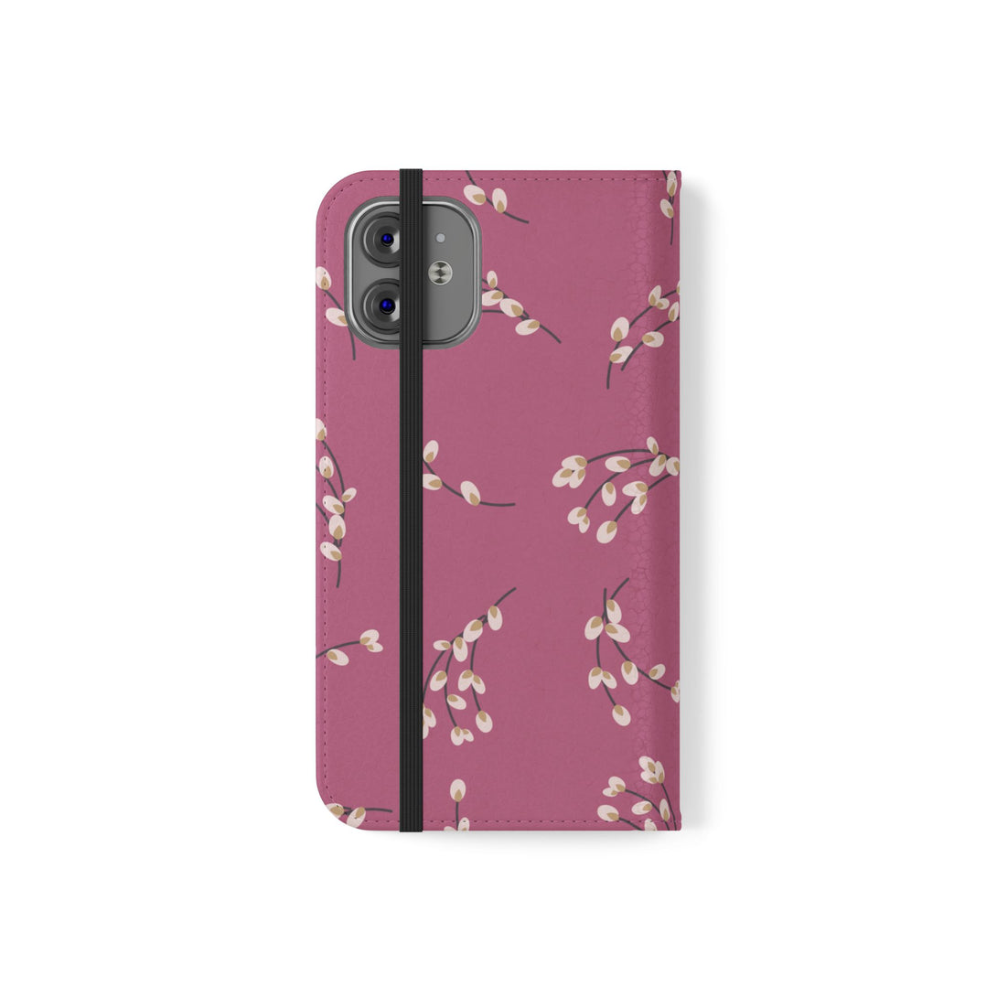 Blush Bloom Phone Folio Case