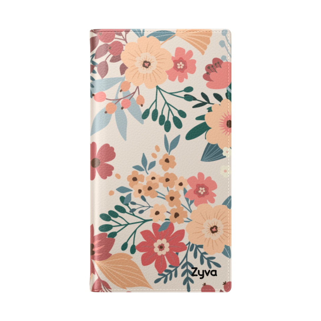 Vintage Bloom Phone Folio Case