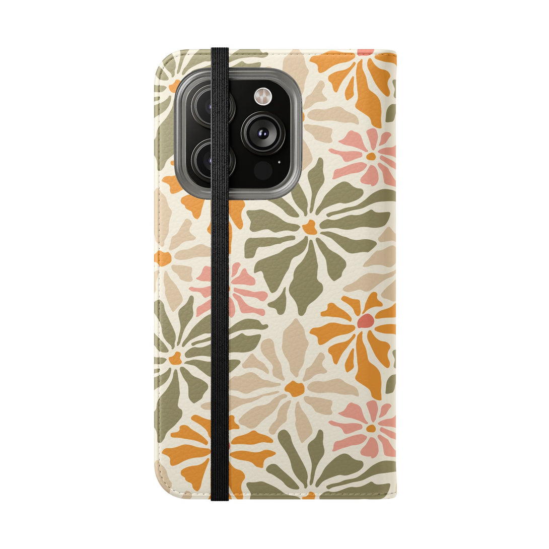Harvest Bloom Phone Folio Case