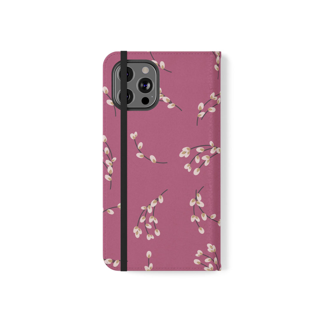 Blush Bloom Phone Folio Case