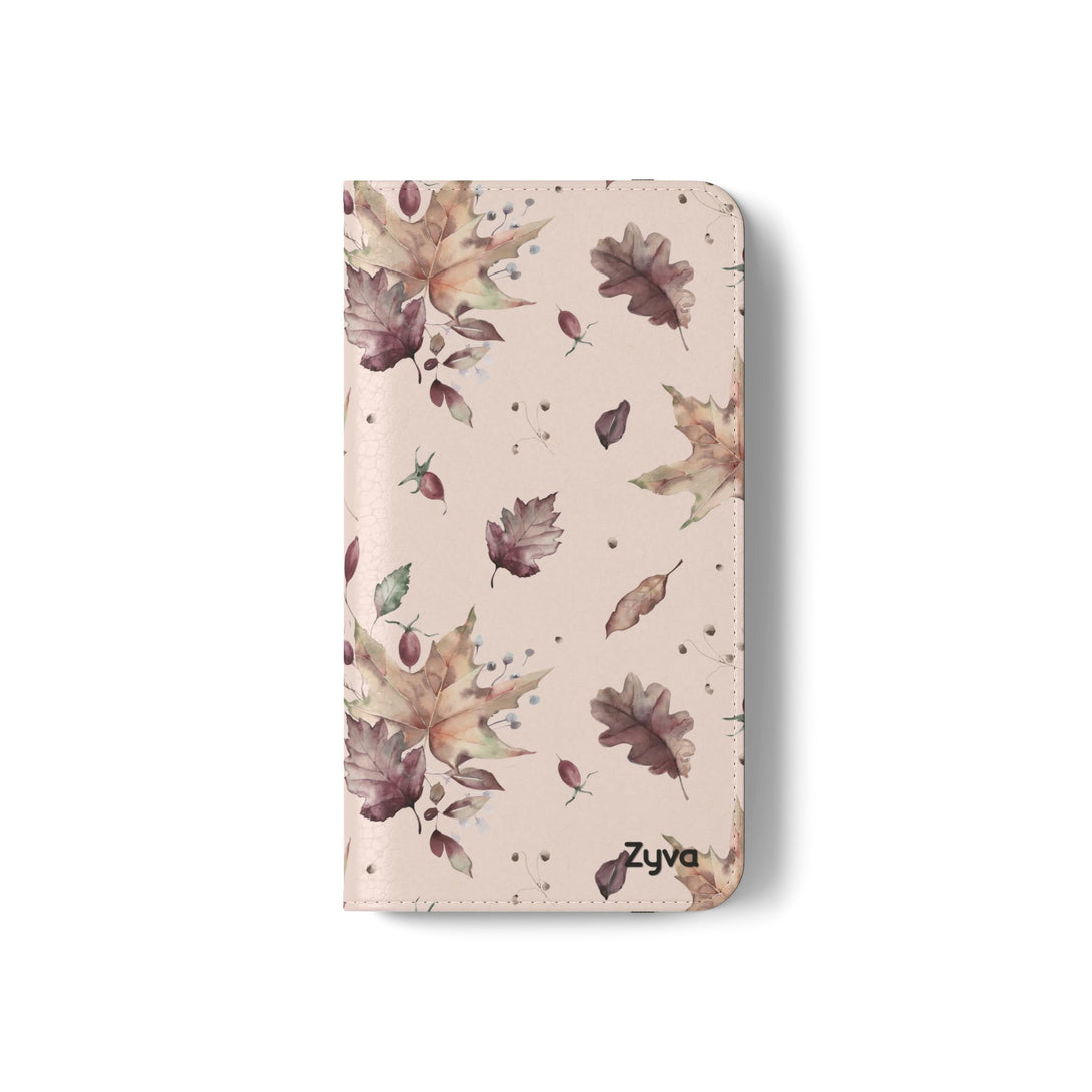 Crimson Crunch Phone Folio Case