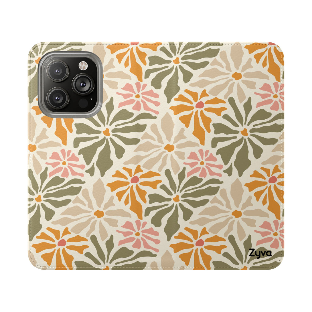 Harvest Bloom Phone Folio Case