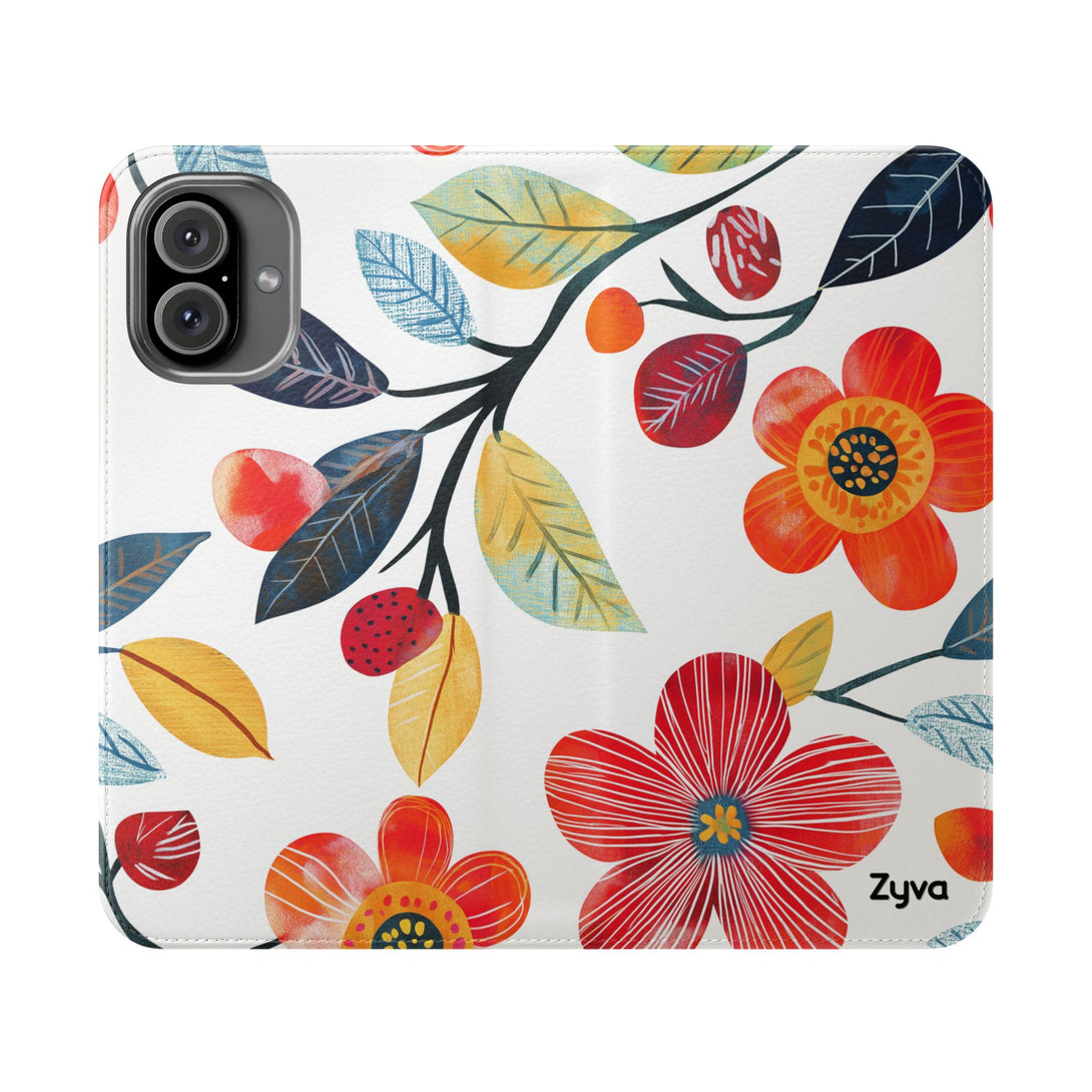 Midnight Tropic Phone Folio Case