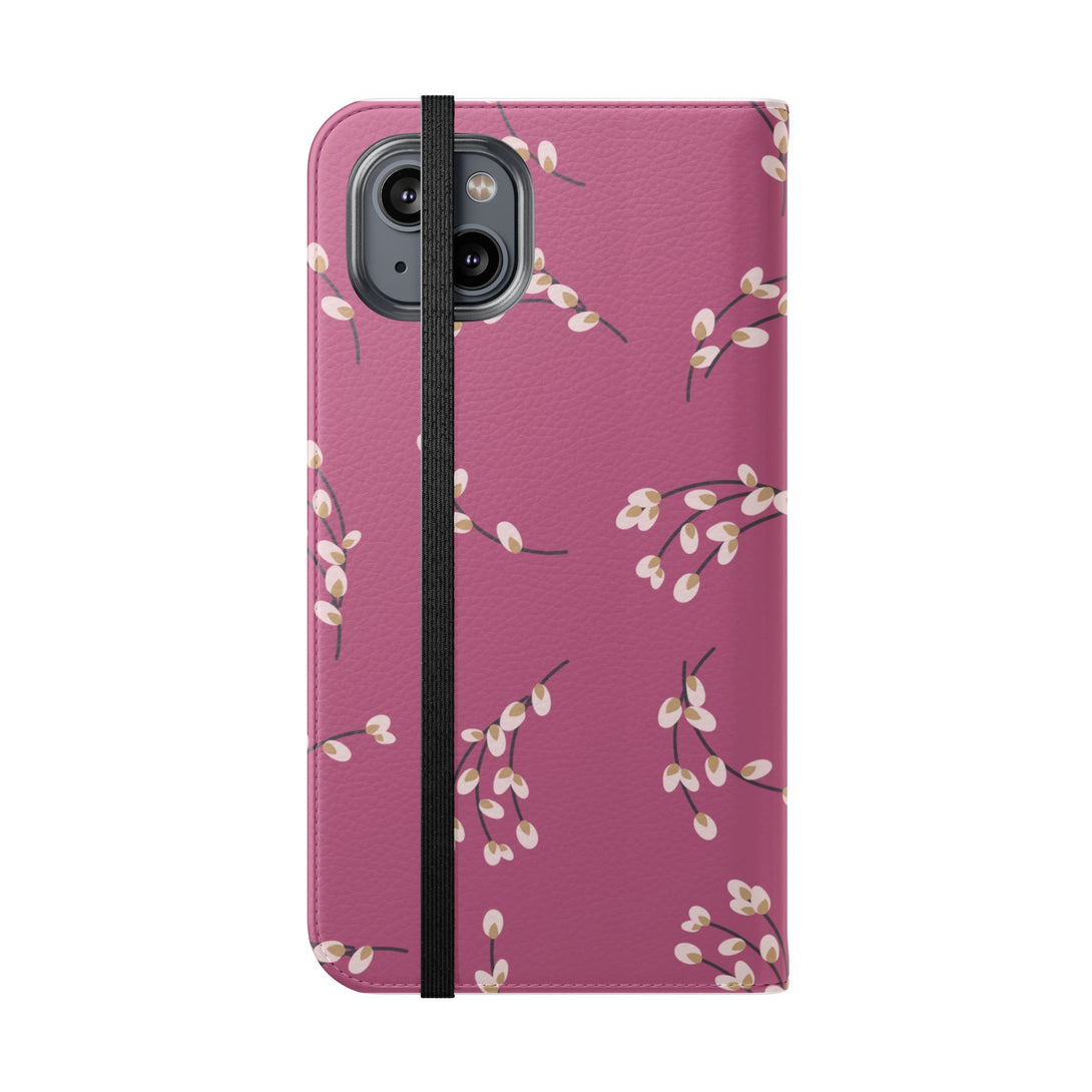 Blush Bloom Phone Folio Case
