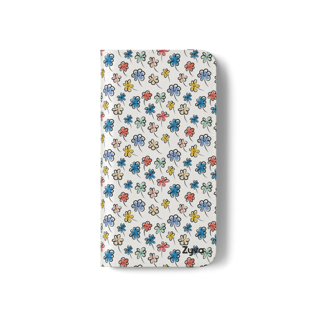 Sunny Scribbles Phone Folio Case