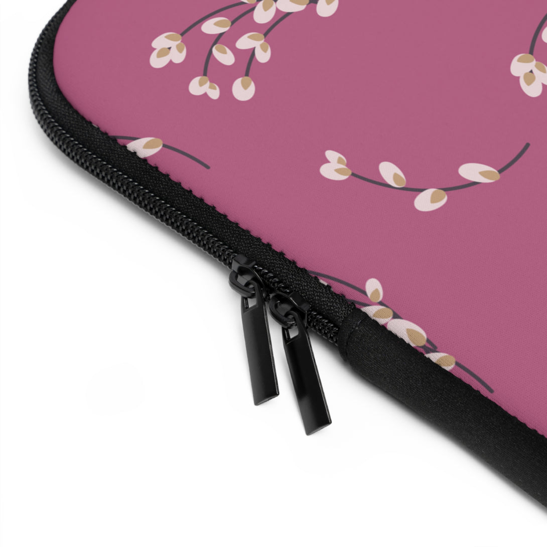 Blush Bloom Laptop Sleeve