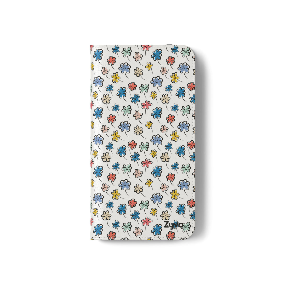 Sunny Scribbles Phone Folio Case