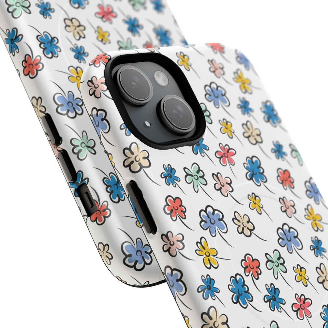 Sunny Scribbles iPhone MagSafe Case