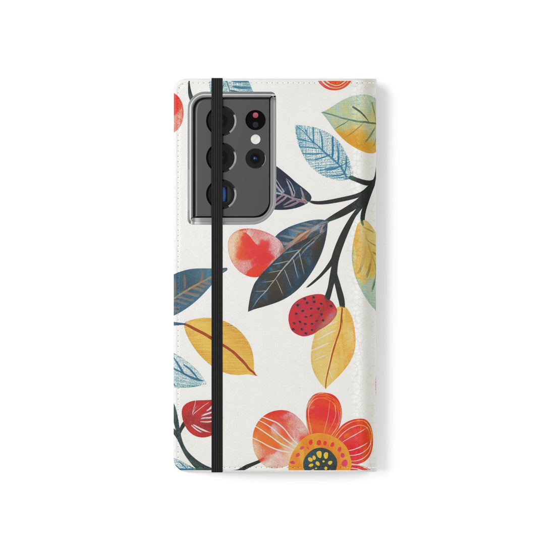 Midnight Tropic Phone Folio Case