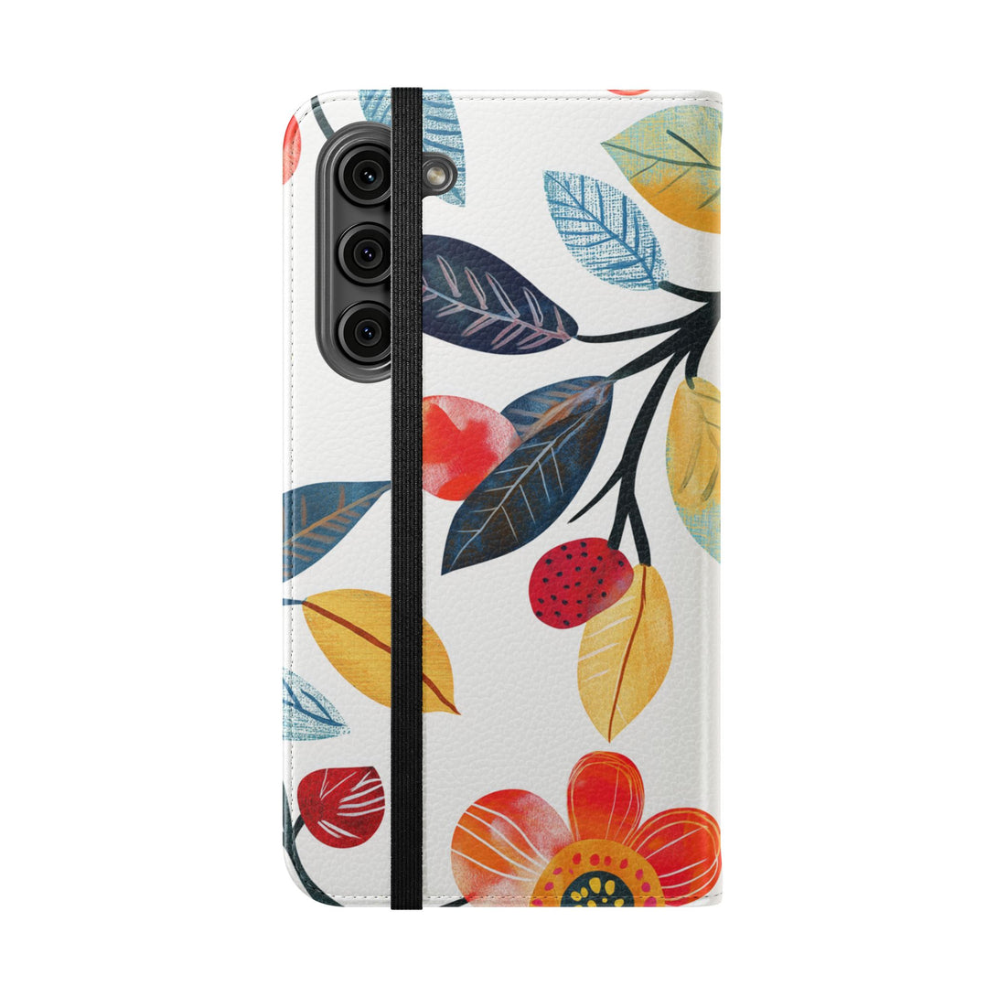 Midnight Tropic Phone Folio Case