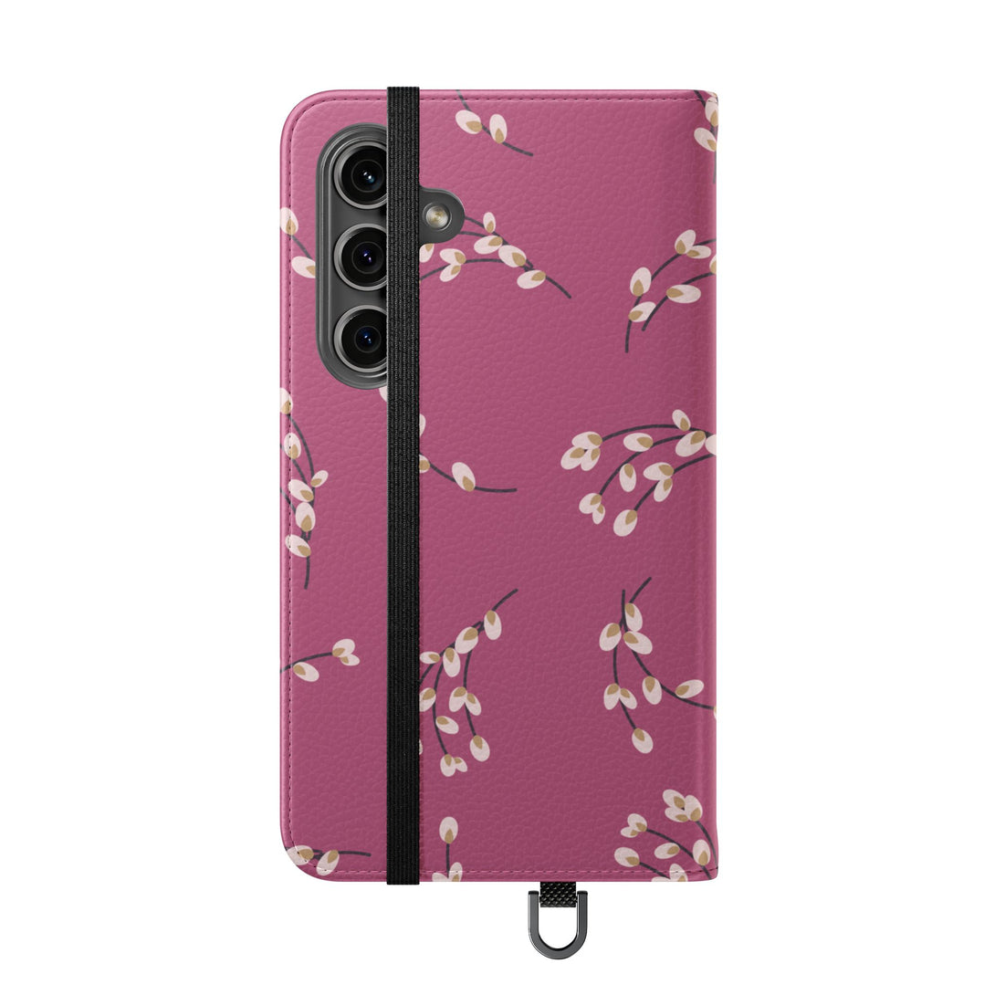 Blush Bloom Phone Folio Case