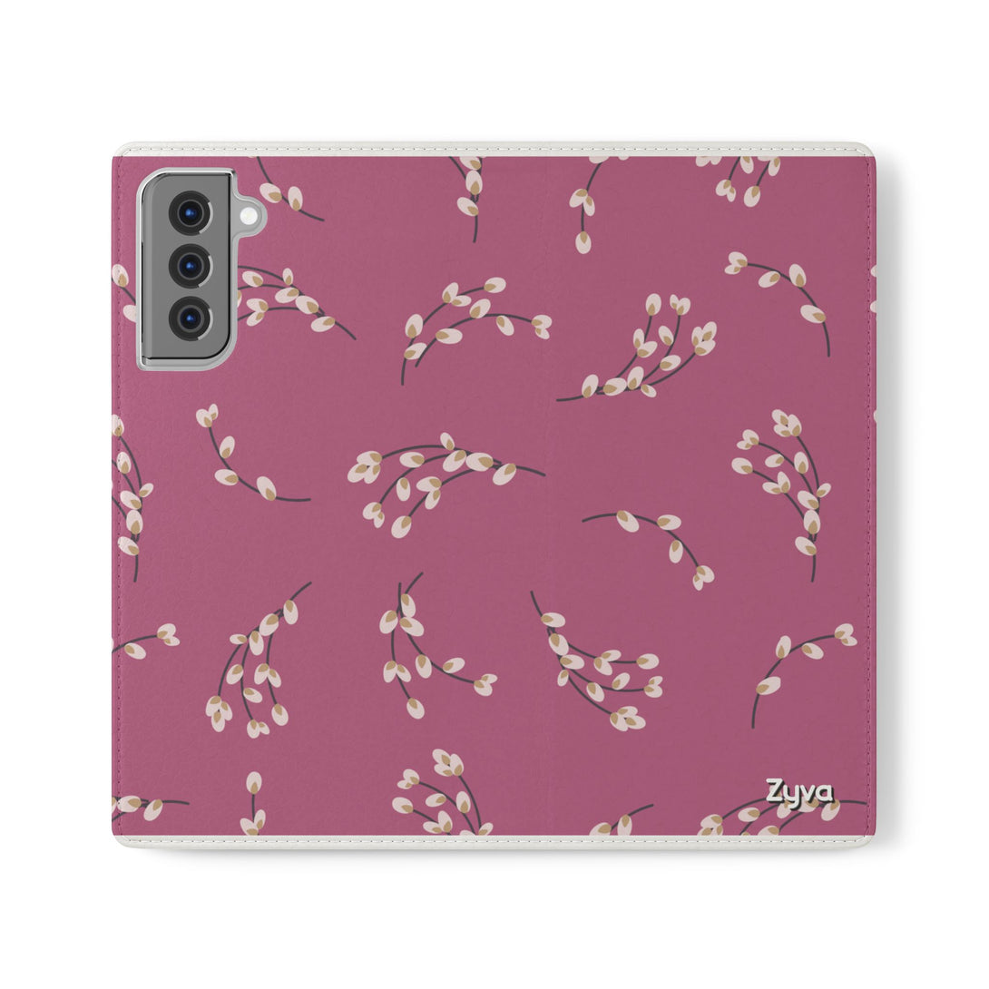 Blush Bloom Phone Folio Case
