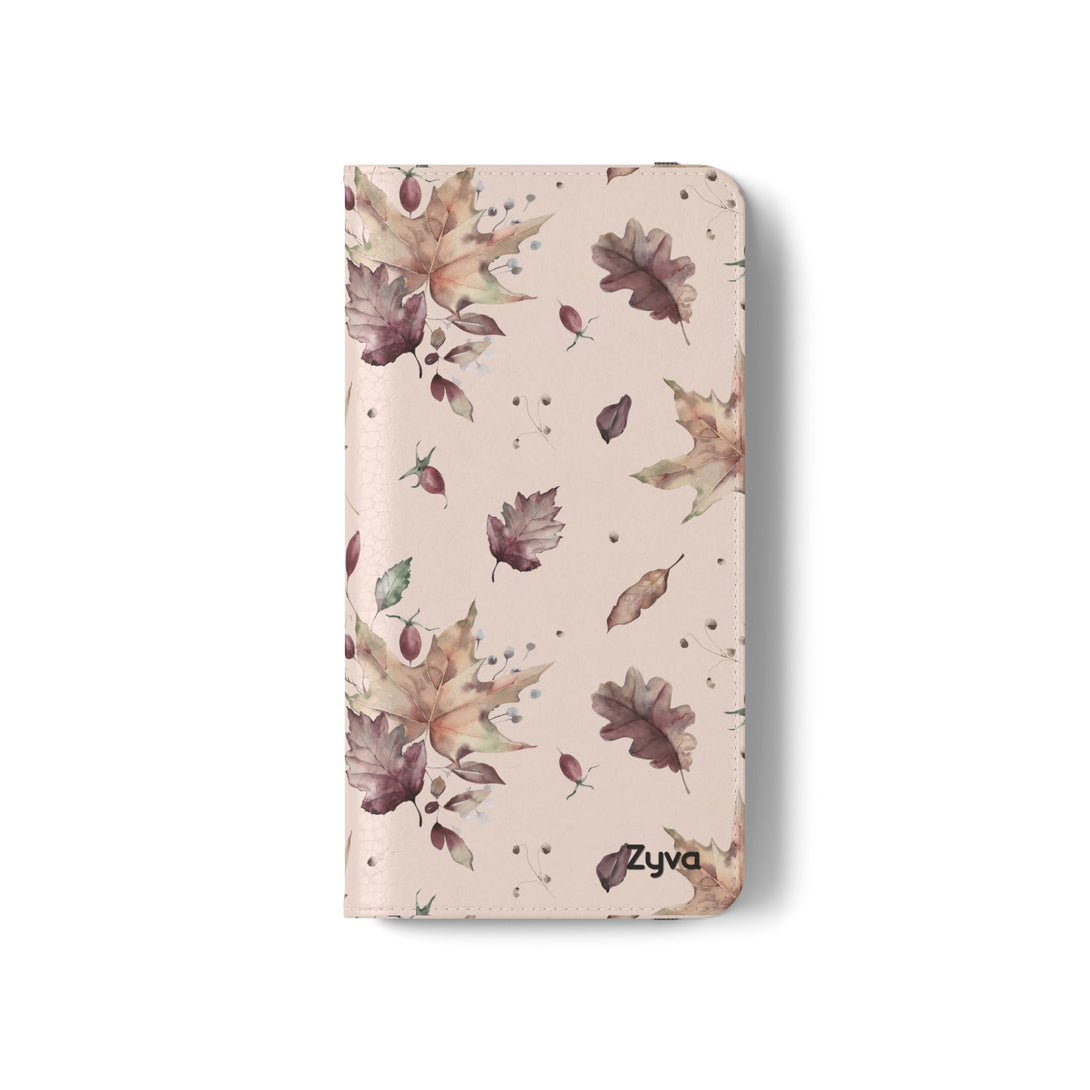 Crimson Crunch Phone Folio Case