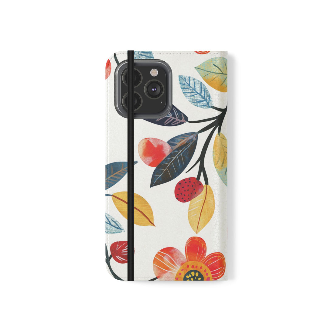 Midnight Tropic Phone Folio Case