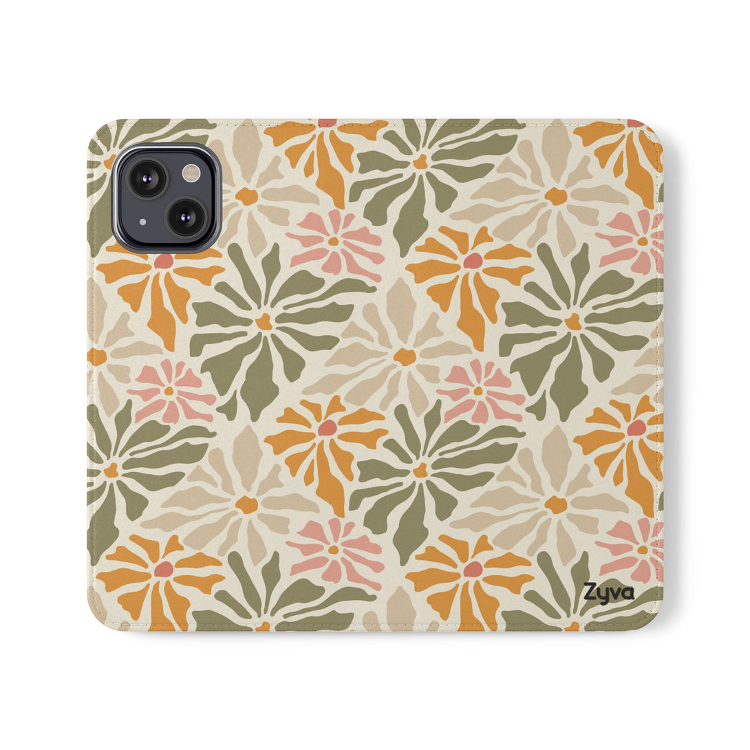 Harvest Bloom Phone Folio Case