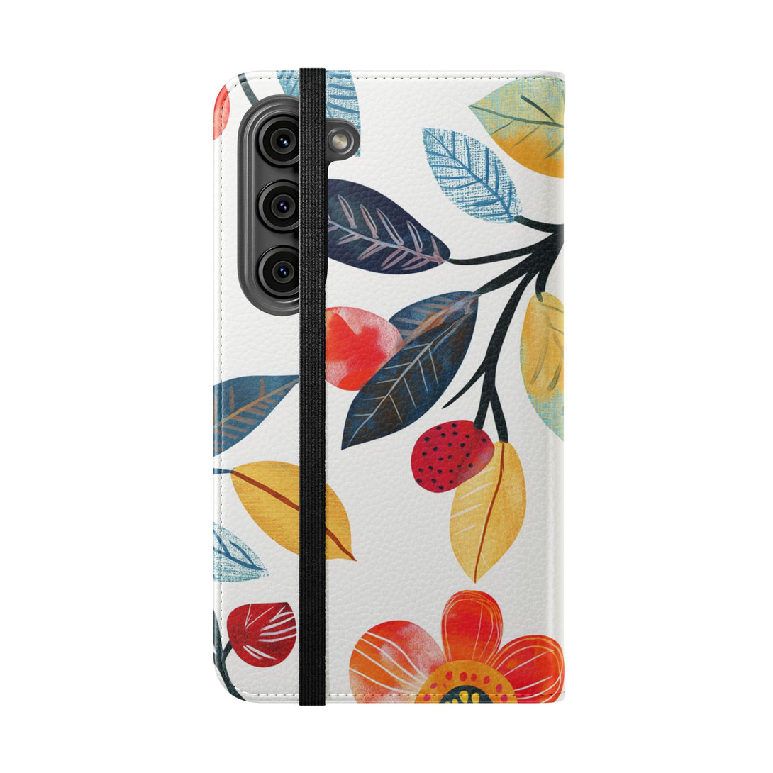 Midnight Tropic Phone Folio Case
