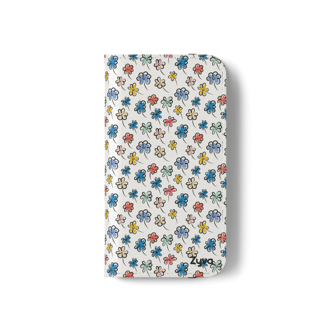 Sunny Scribbles Phone Folio Case