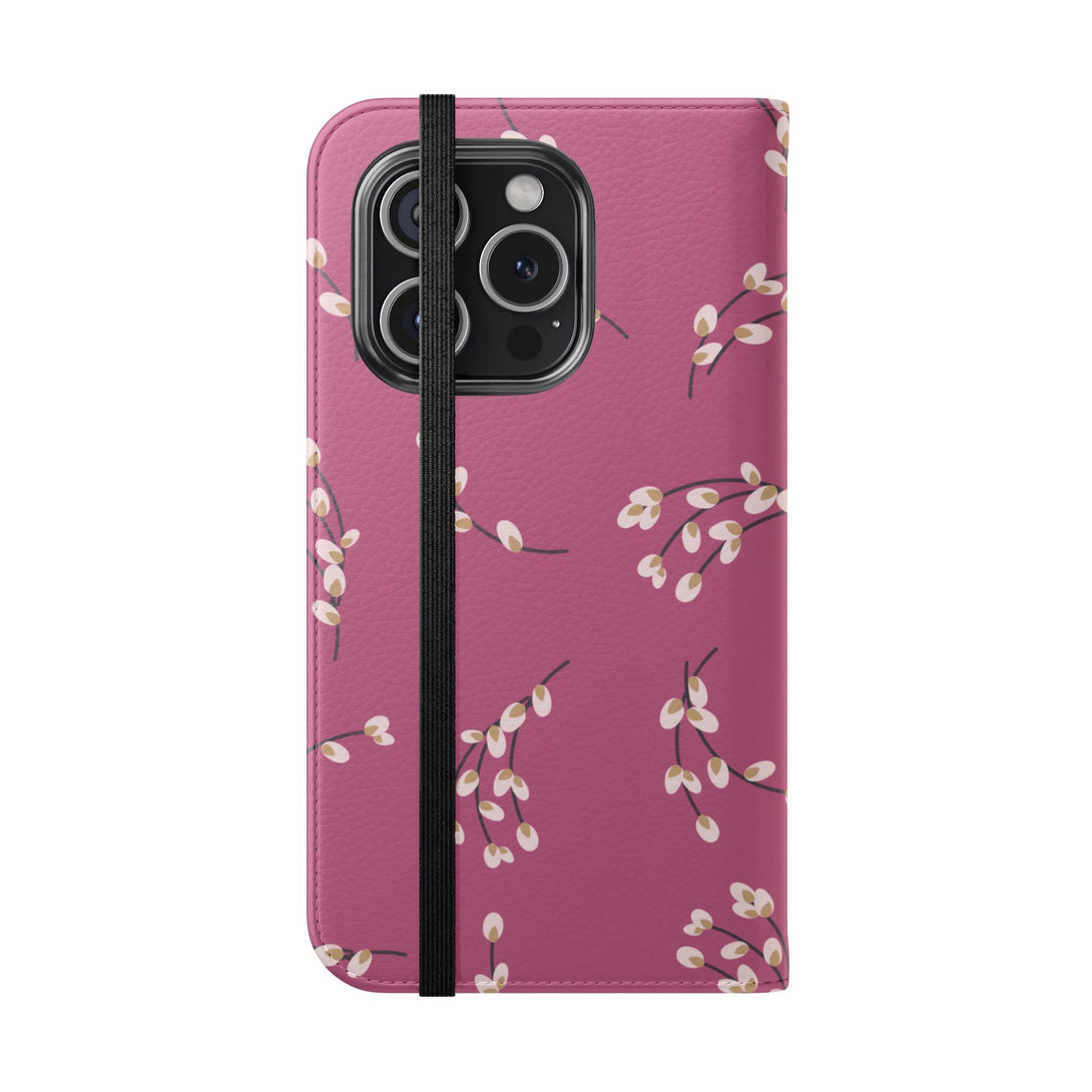 Blush Bloom Phone Folio Case