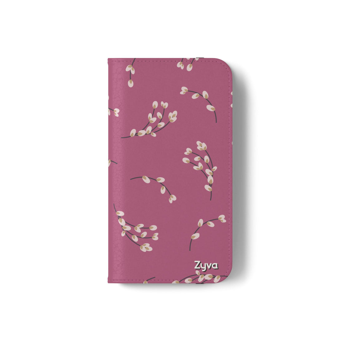 Blush Bloom Phone Folio Case