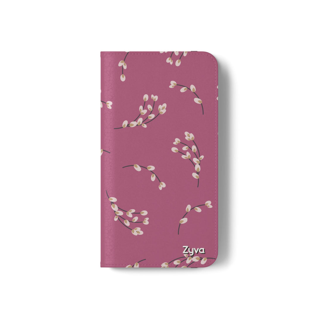Blush Bloom Phone Folio Case