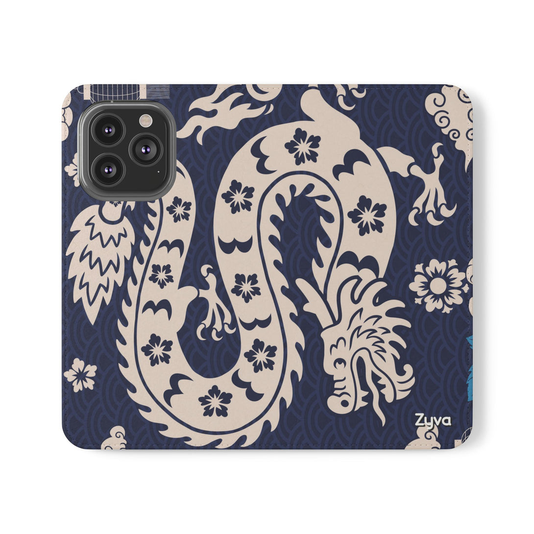 Sakura Serpent Phone Folio Case