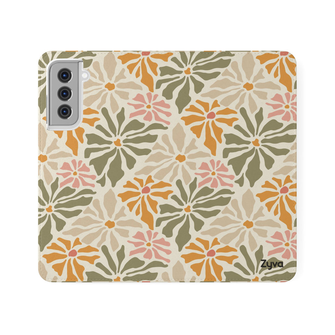 Harvest Bloom Phone Folio Case