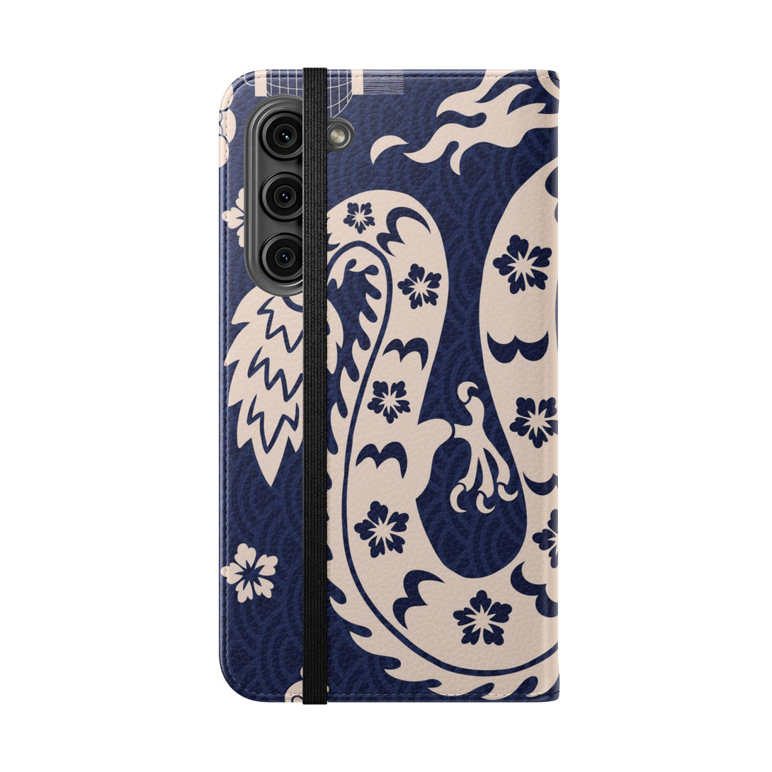 Sakura Serpent Phone Folio Case