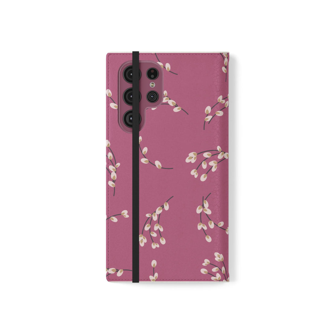 Blush Bloom Phone Folio Case