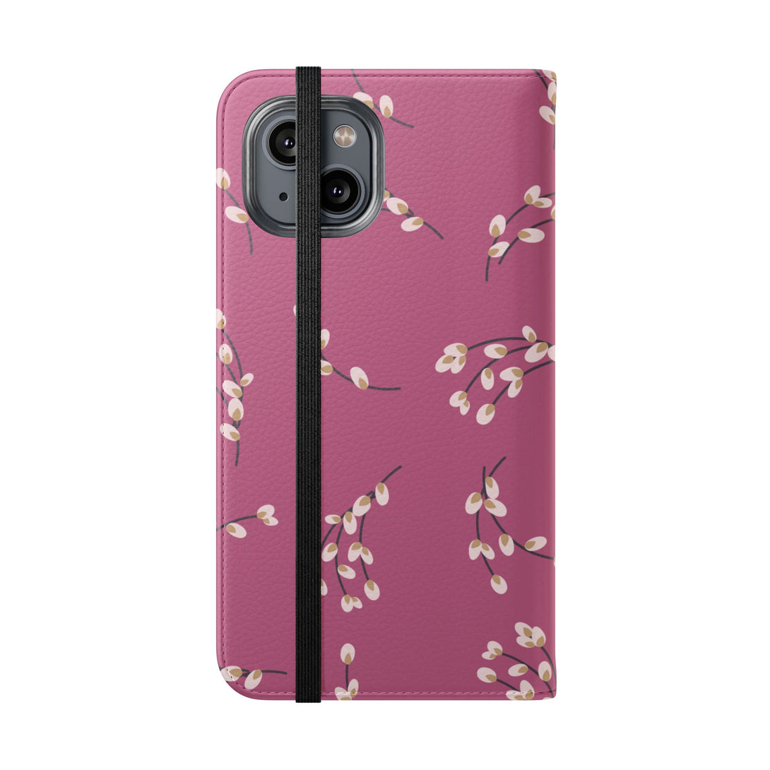 Blush Bloom Phone Folio Case