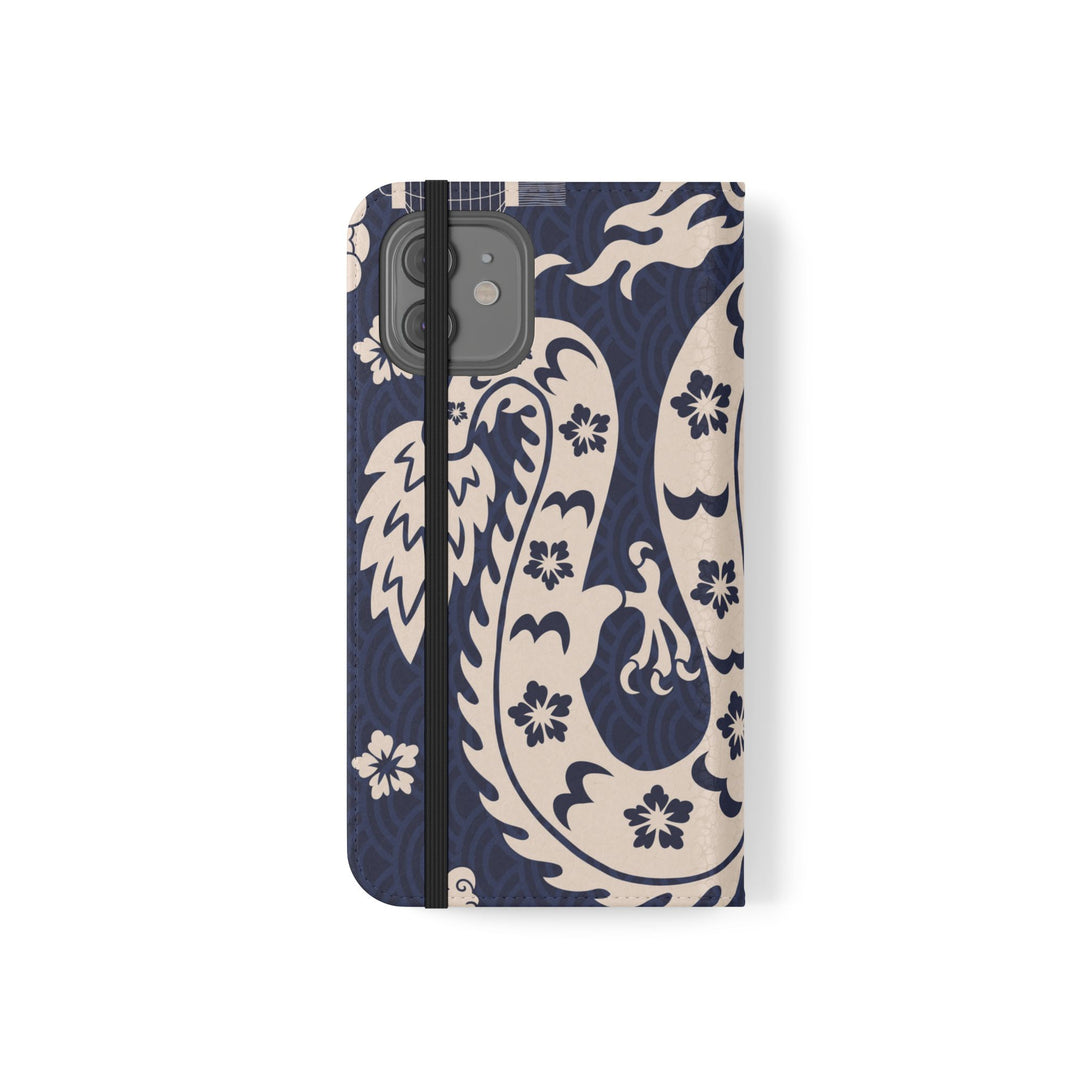 Sakura Serpent Phone Folio Case