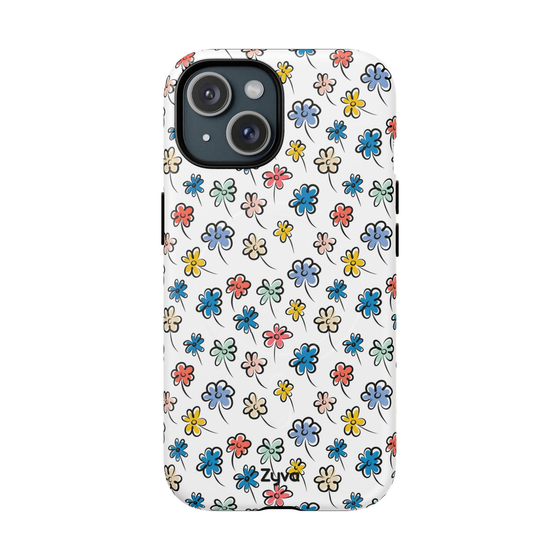 Sunny Scribbles iPhone MagSafe Case