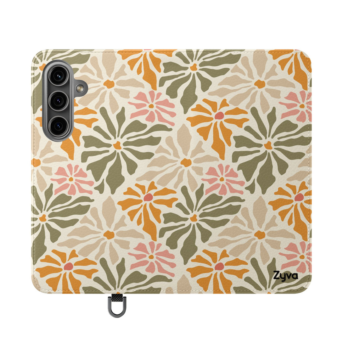Harvest Bloom Phone Folio Case