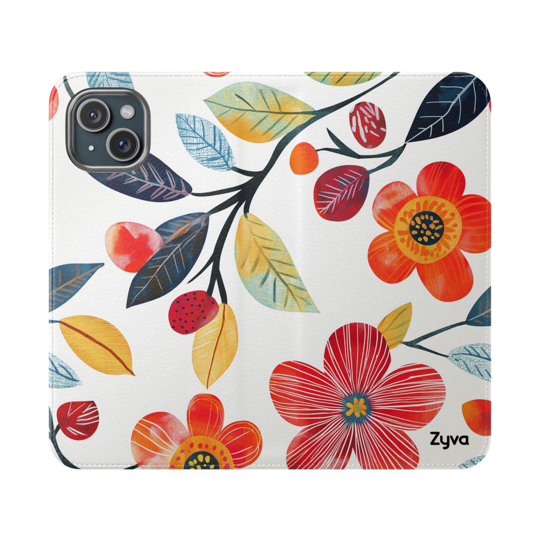 Midnight Tropic Phone Folio Case