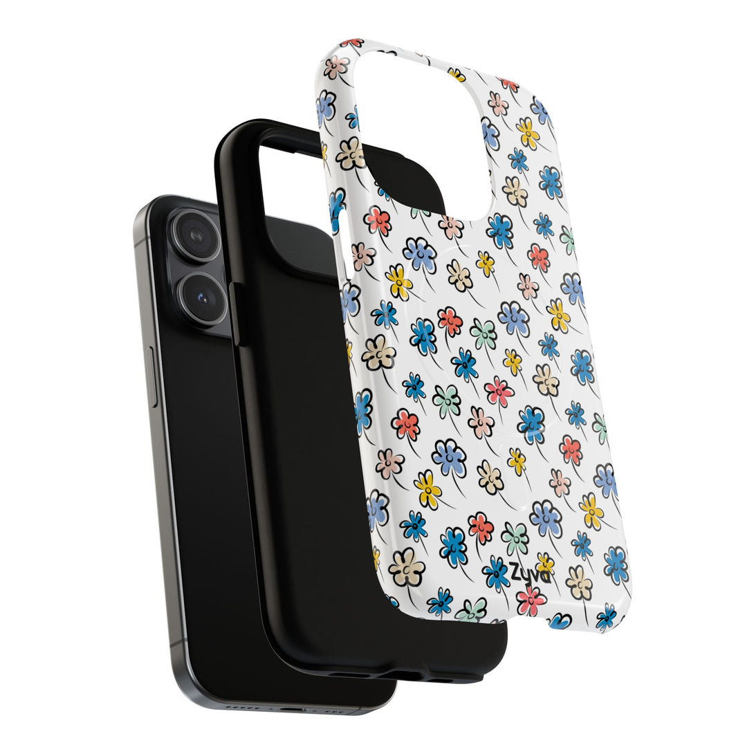 Sunny Scribbles iPhone MagSafe Case