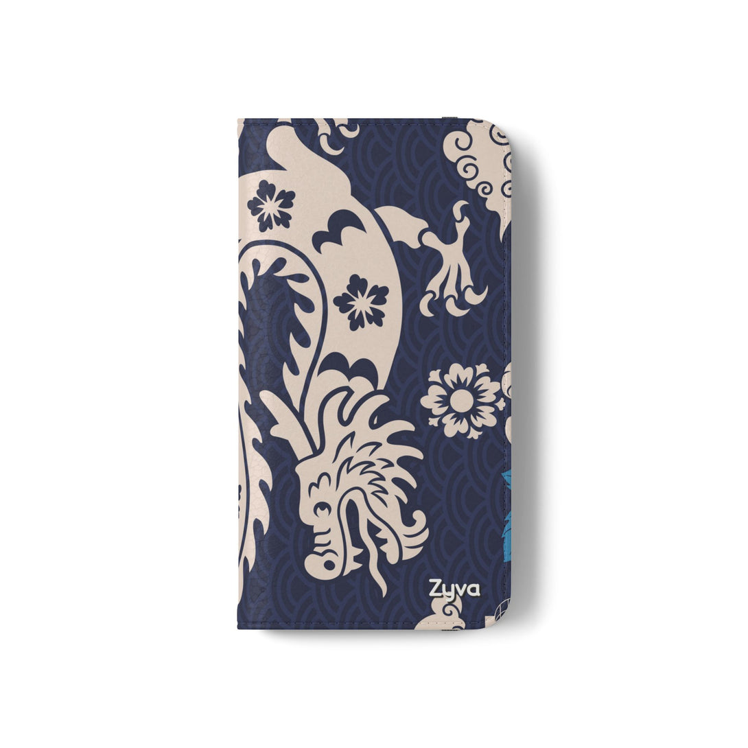 Sakura Serpent Phone Folio Case
