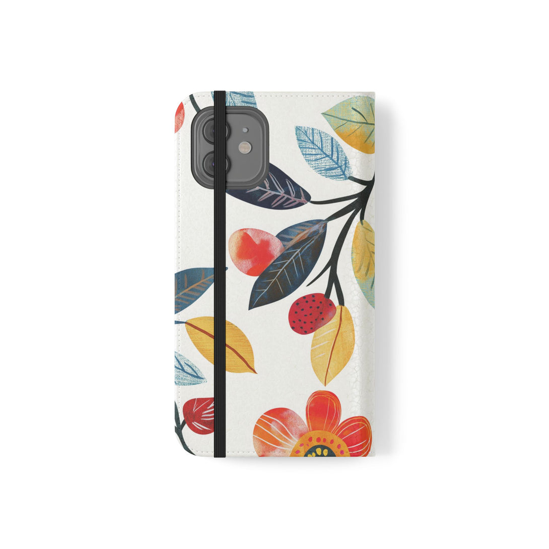 Midnight Tropic Phone Folio Case