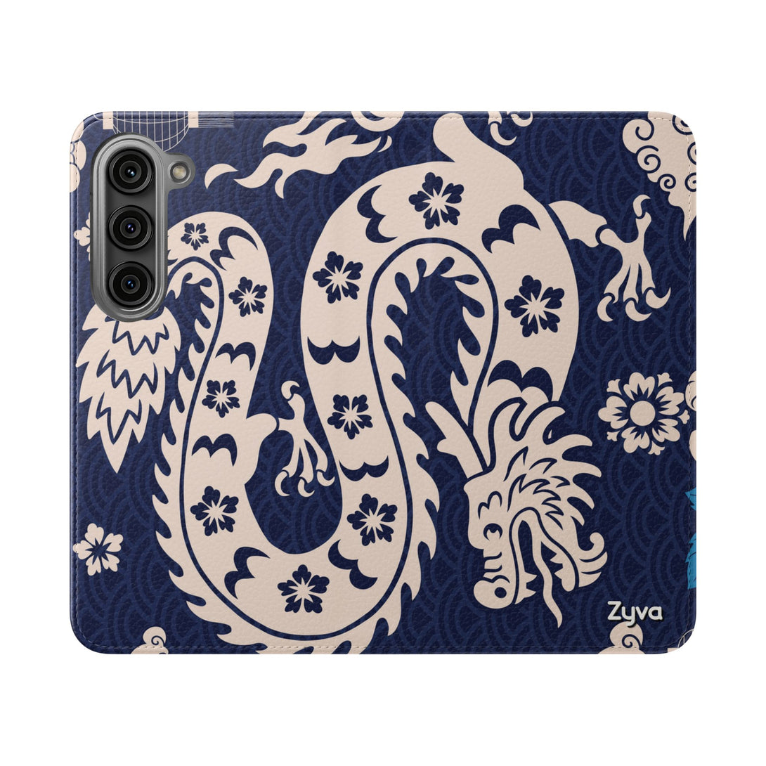 Sakura Serpent Phone Folio Case