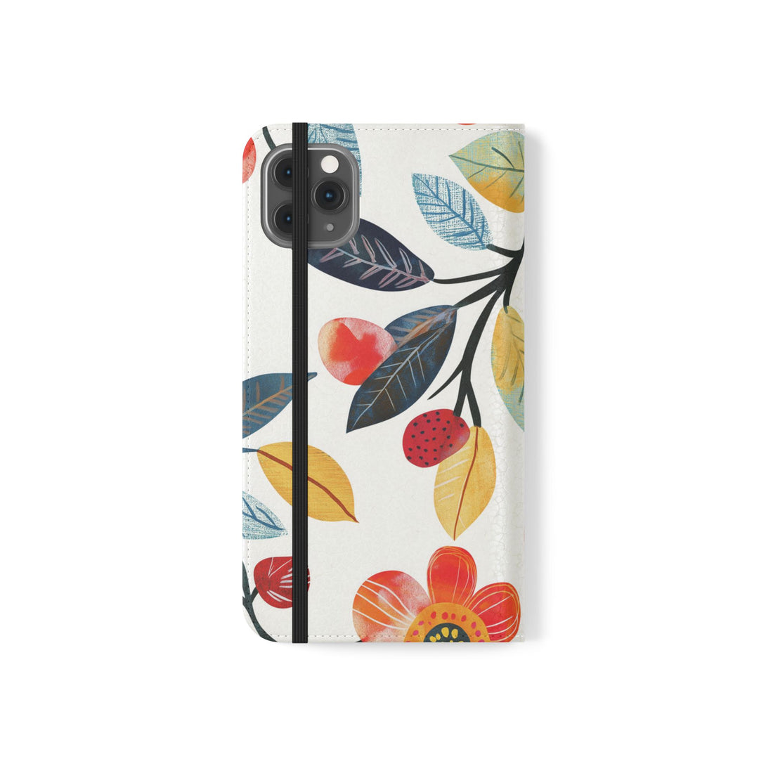 Midnight Tropic Phone Folio Case
