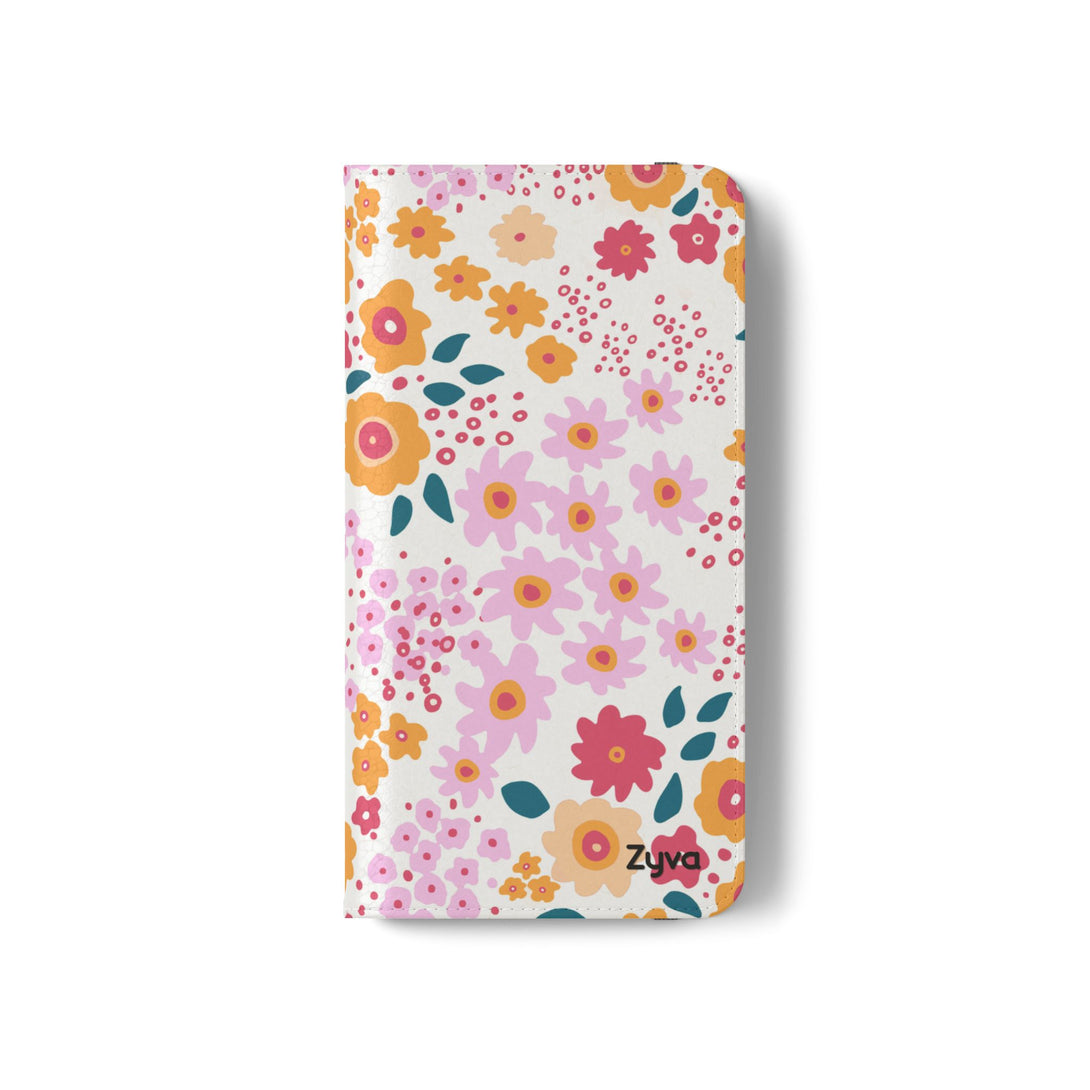 Floral Confetti Phone Folio Case
